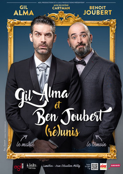 Gil ALMA et Benoit JOUBERT NOUVELLE AFFICHE